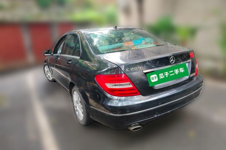 Used Mercedes-Benz C-Class 2011 C 200 CGI Elegant Model Rear Left 45 Deg