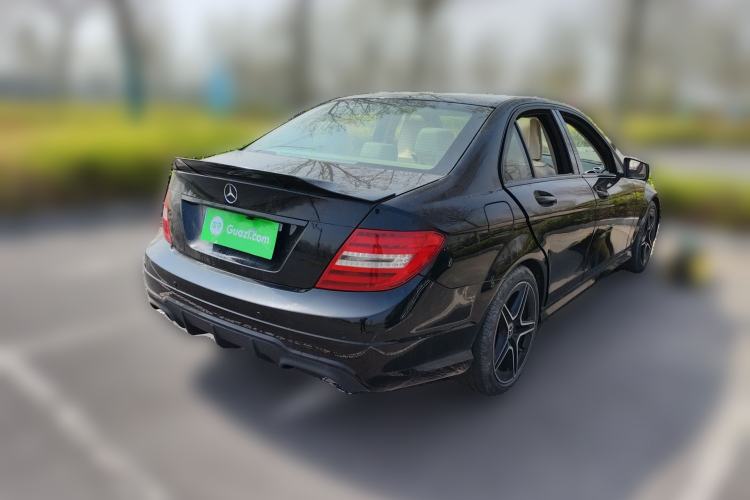 Used Mercedes-Benz C-Class 2011 C 180K Classic model Rear Right 45 Deg