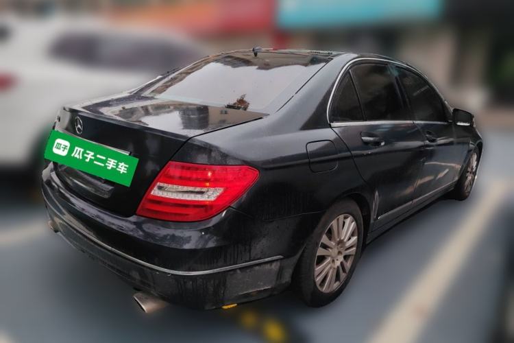 Used Mercedes-Benz C-Class 2011 C 200 CGI Elegant Model Rear Right 45 Deg