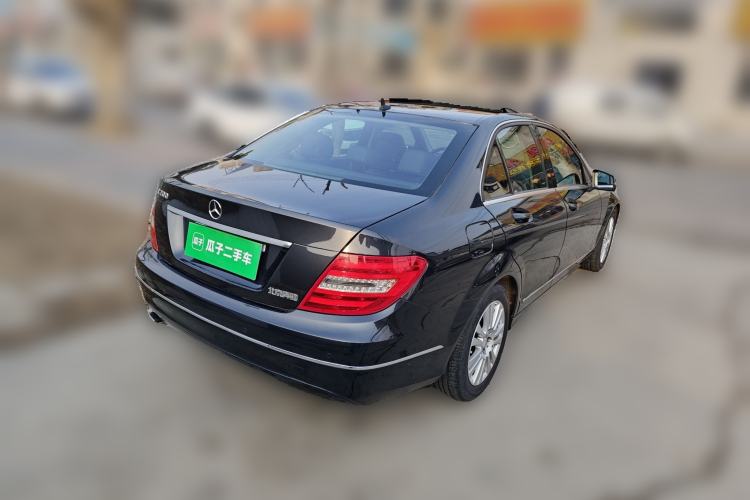 Used Mercedes-Benz C-Class 2011 C 200 CGI Elegant Model Rear Right 45 Deg