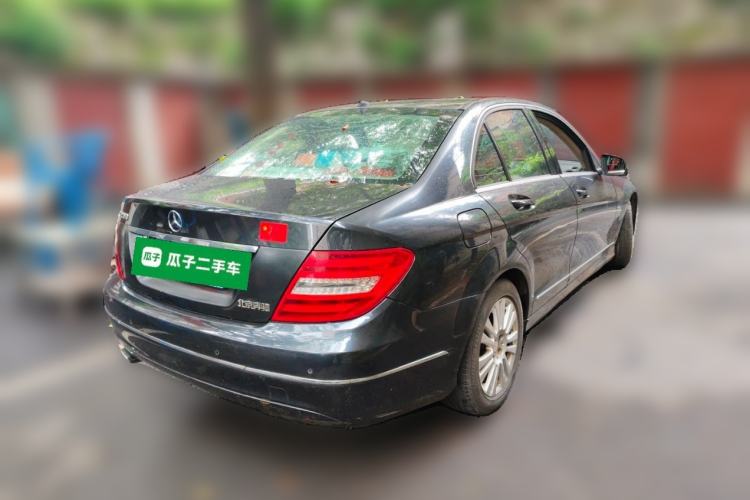 Used Mercedes-Benz C-Class 2011 C 200 CGI Elegant Model Rear Right 45 Deg