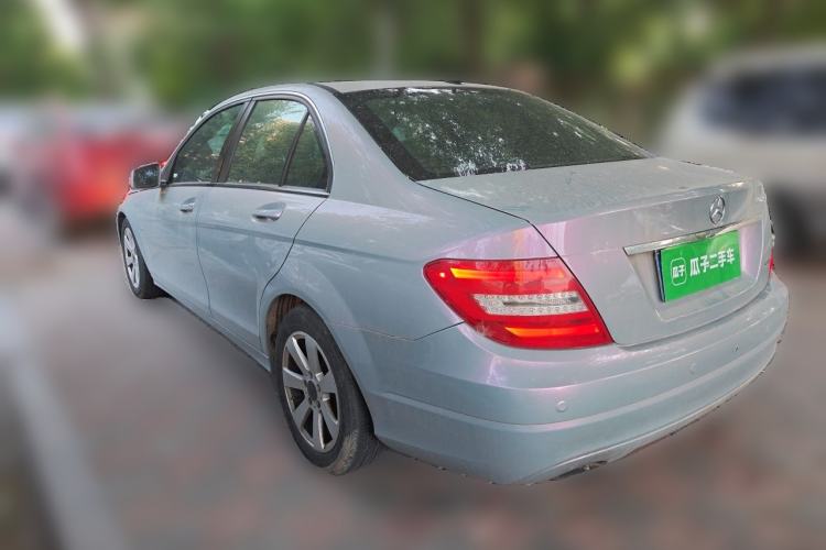 Used Mercedes-Benz C-Class 2011 C 180K Classic model Rear Left 45 Deg
