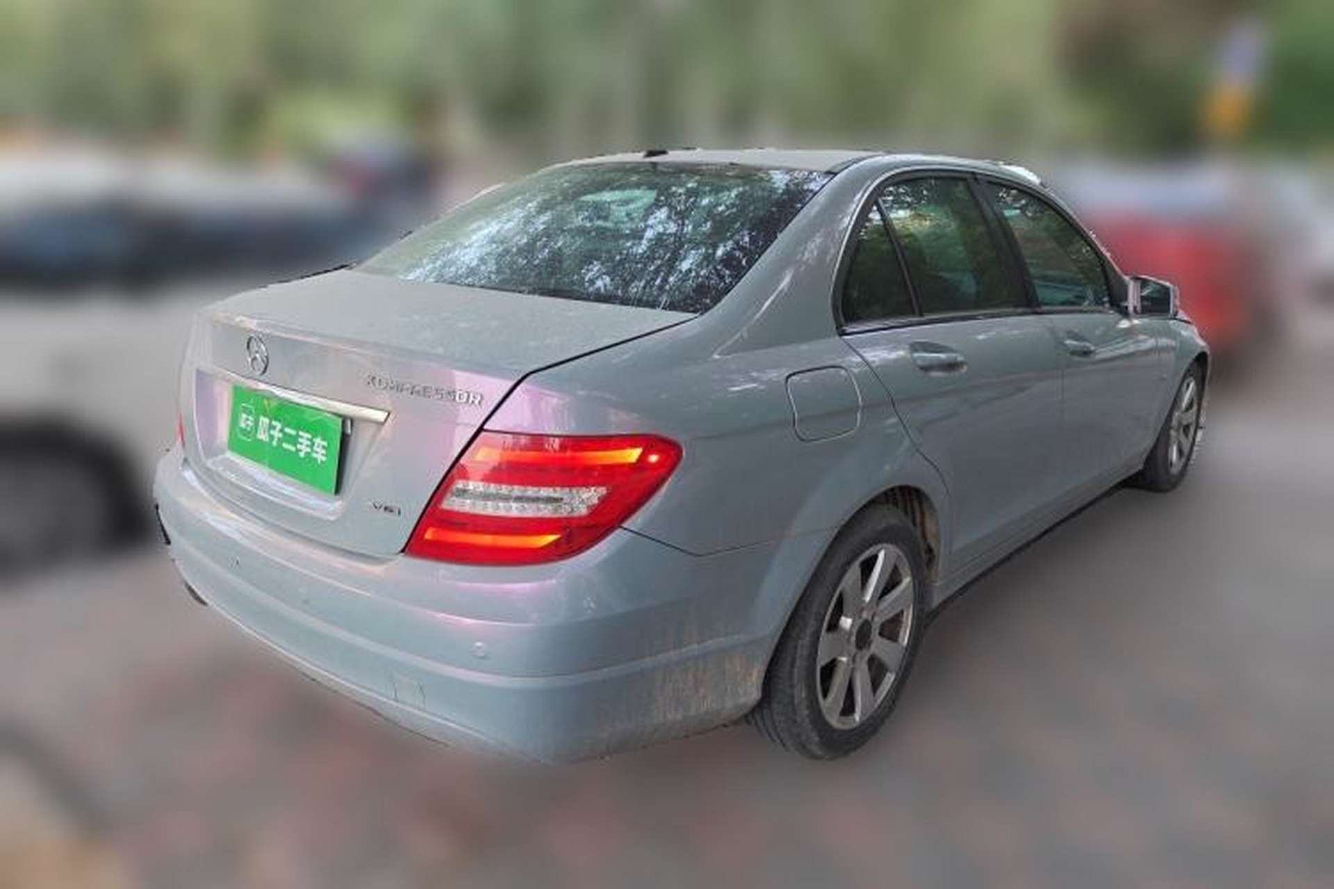 Used Mercedes-Benz C-Class 2011 C 180K Classic model Rear Right 45 Deg