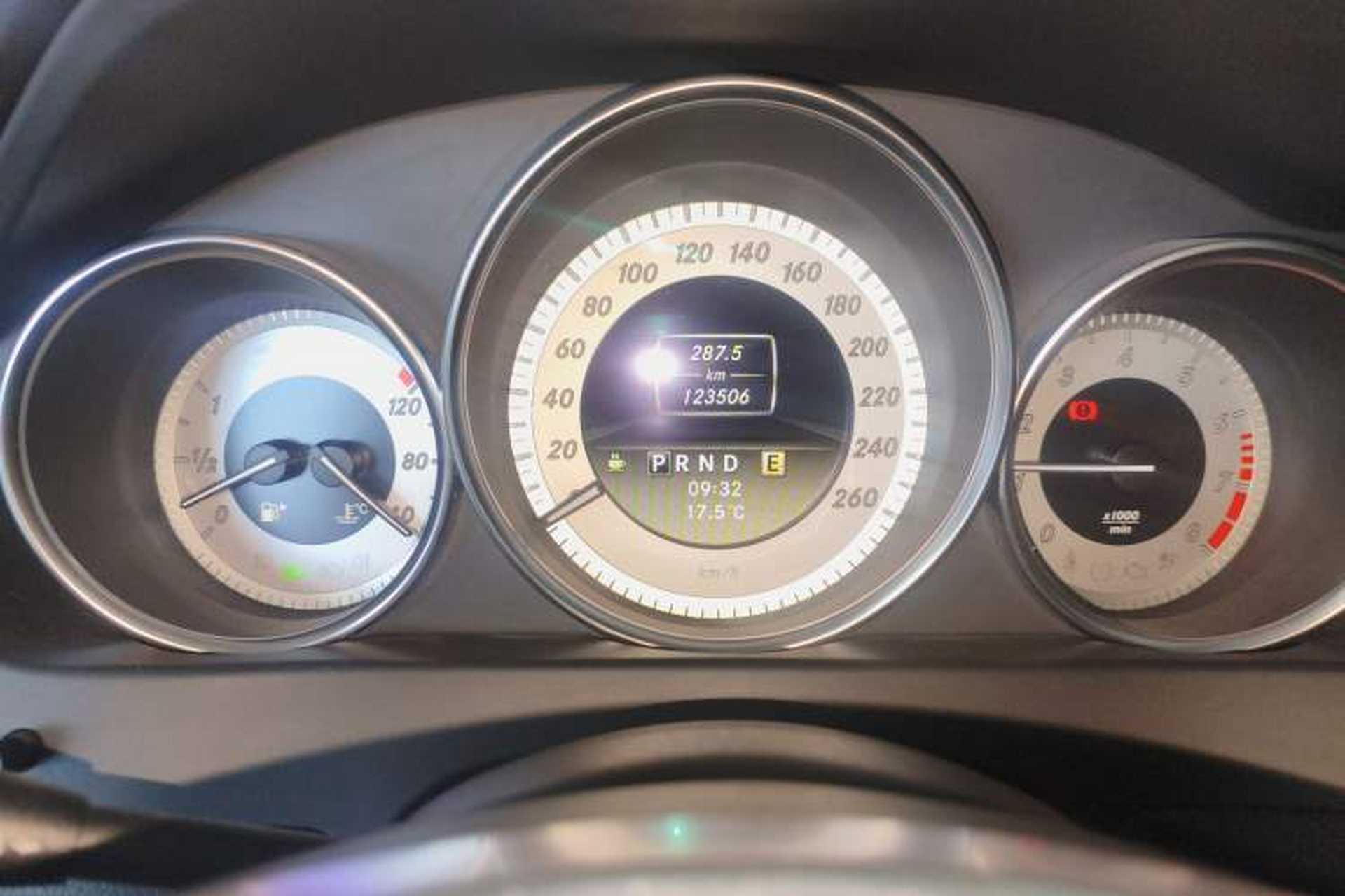 Used Mercedes-Benz C-Class 2011 C 200 Luxury Sport Touring Edition Odometer Close Up