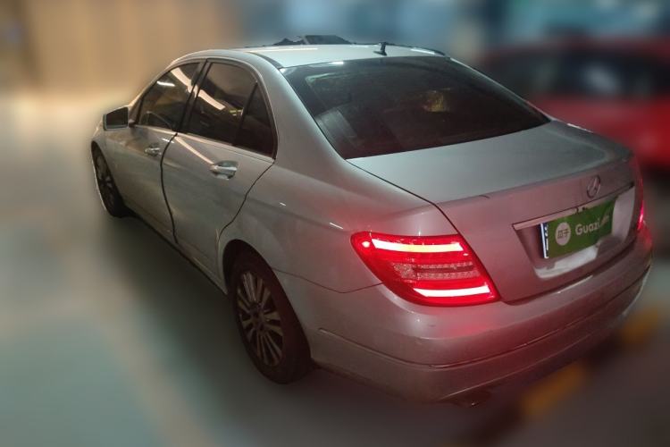 Used Mercedes-Benz C-Class 2011 C 200 CGI Elegant Model Rear Left 45 Deg
