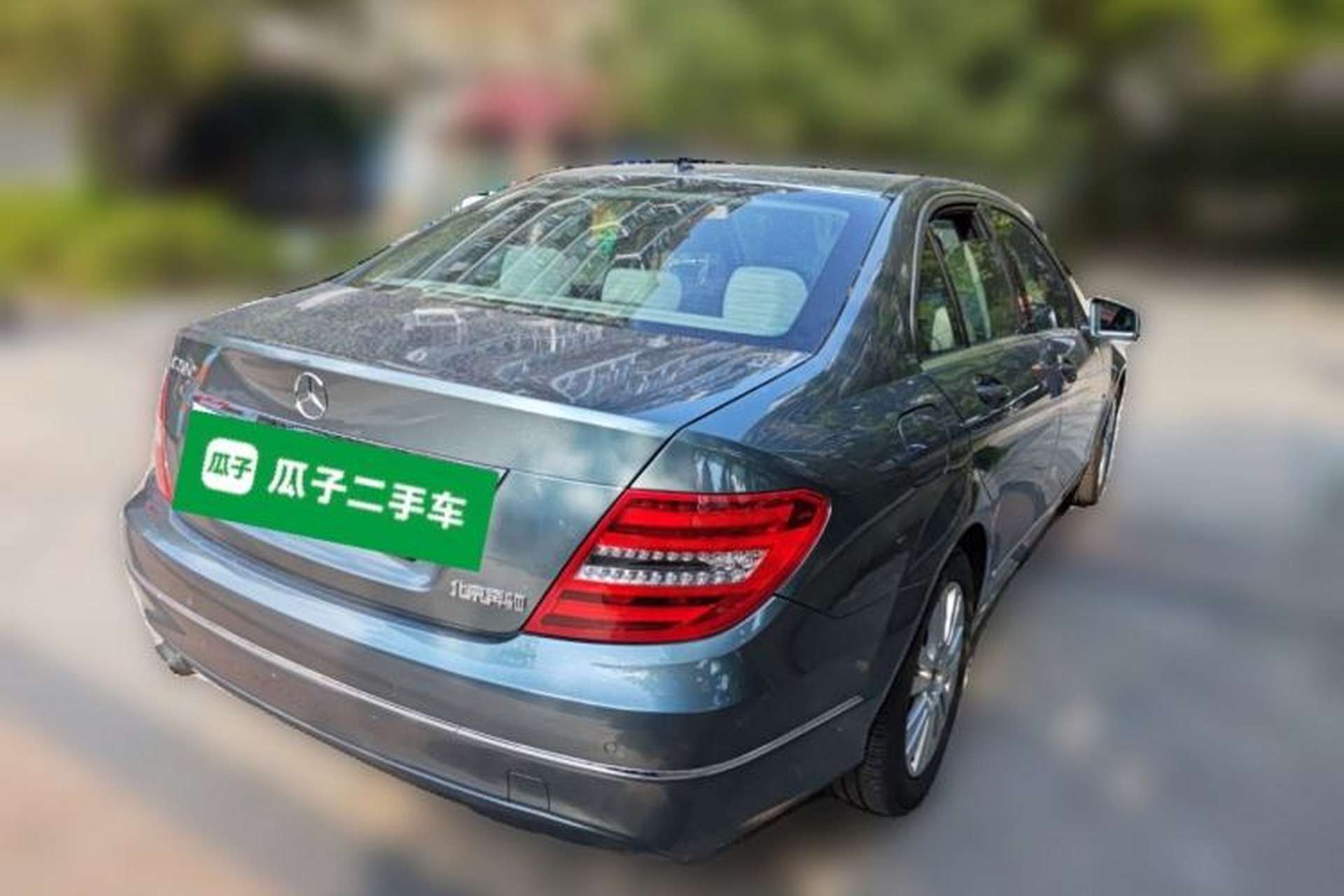 Used Mercedes-Benz C-Class 2011 C 200 CGI Elegant Model Rear Right 45 Deg