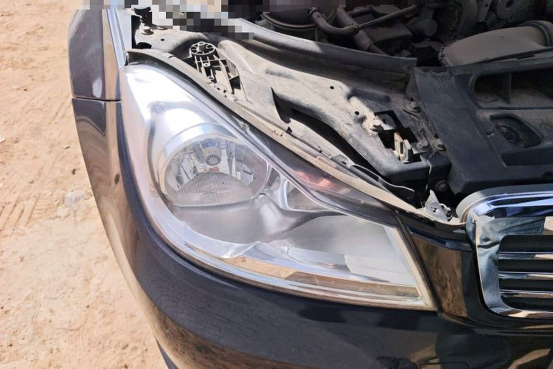 Used Mercedes-Benz C-Class 2011 C 180K Classic model Right Front Headlight