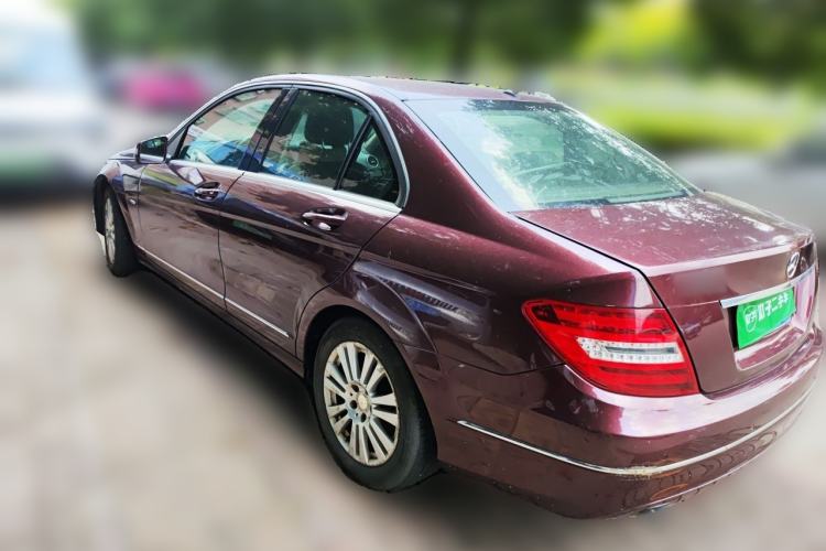 Used Mercedes-Benz C-Class 2011 C 200 CGI Elegant Model Rear Left 45 Deg