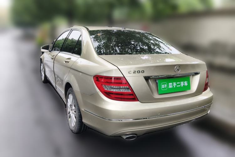 Used Mercedes-Benz C-Class 2011 C 200 CGI Elegant Model Rear Left 45 Deg