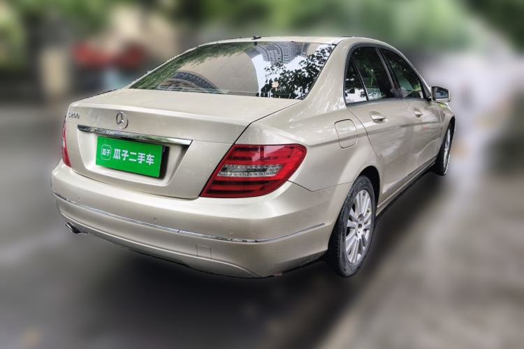 Used Mercedes-Benz C-Class 2011 C 200 CGI Elegant Model Rear Right 45 Deg