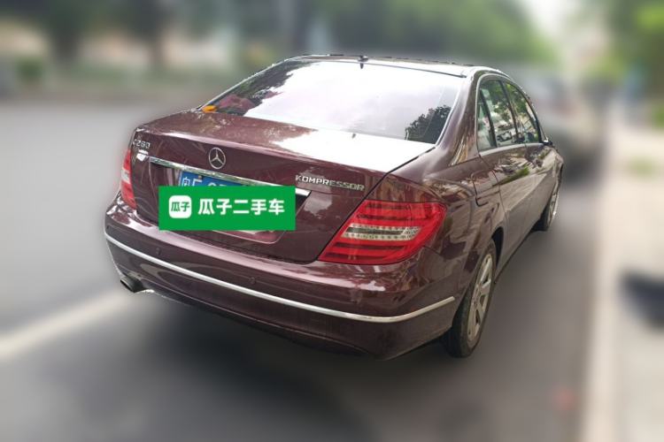 Used Mercedes-Benz C-Class 2011 C 180K Classic model Rear Right 45 Deg