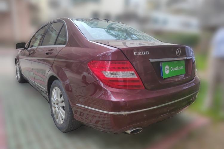 Used Mercedes-Benz C-Class 2011 C 200 CGI Elegant Model Rear Left 45 Deg