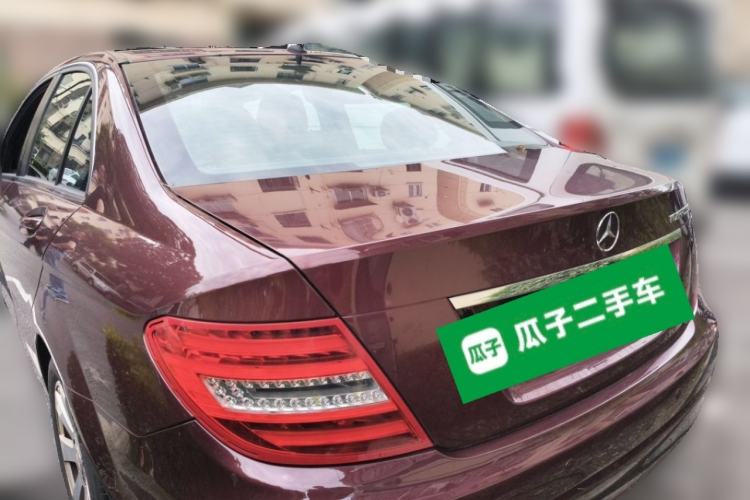 Used Mercedes-Benz C-Class 2011 C 180K Classic model Rear Left 45 Deg