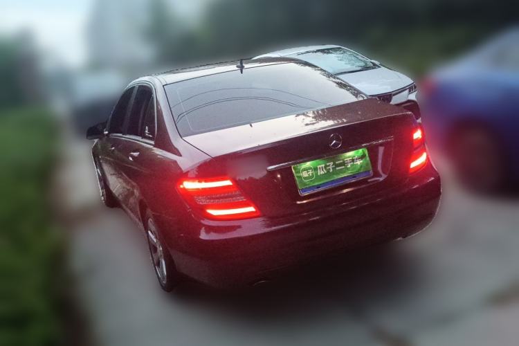 Used Mercedes-Benz C-Class 2011 C 180K Classic model Rear Left 45 Deg