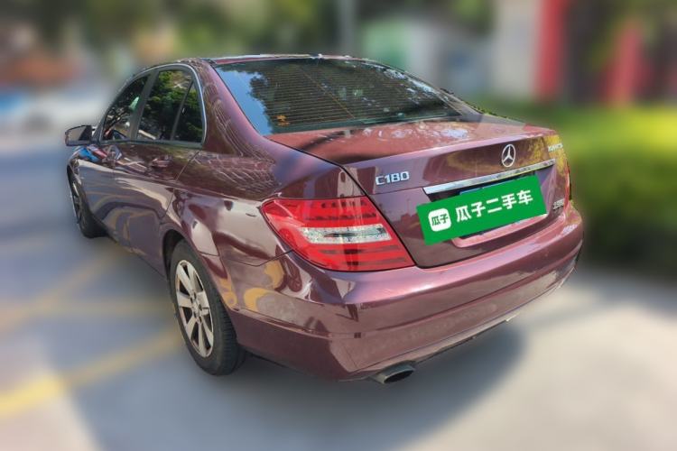 Used Mercedes-Benz C-Class 2011 C 180K Classic model Rear Left 45 Deg