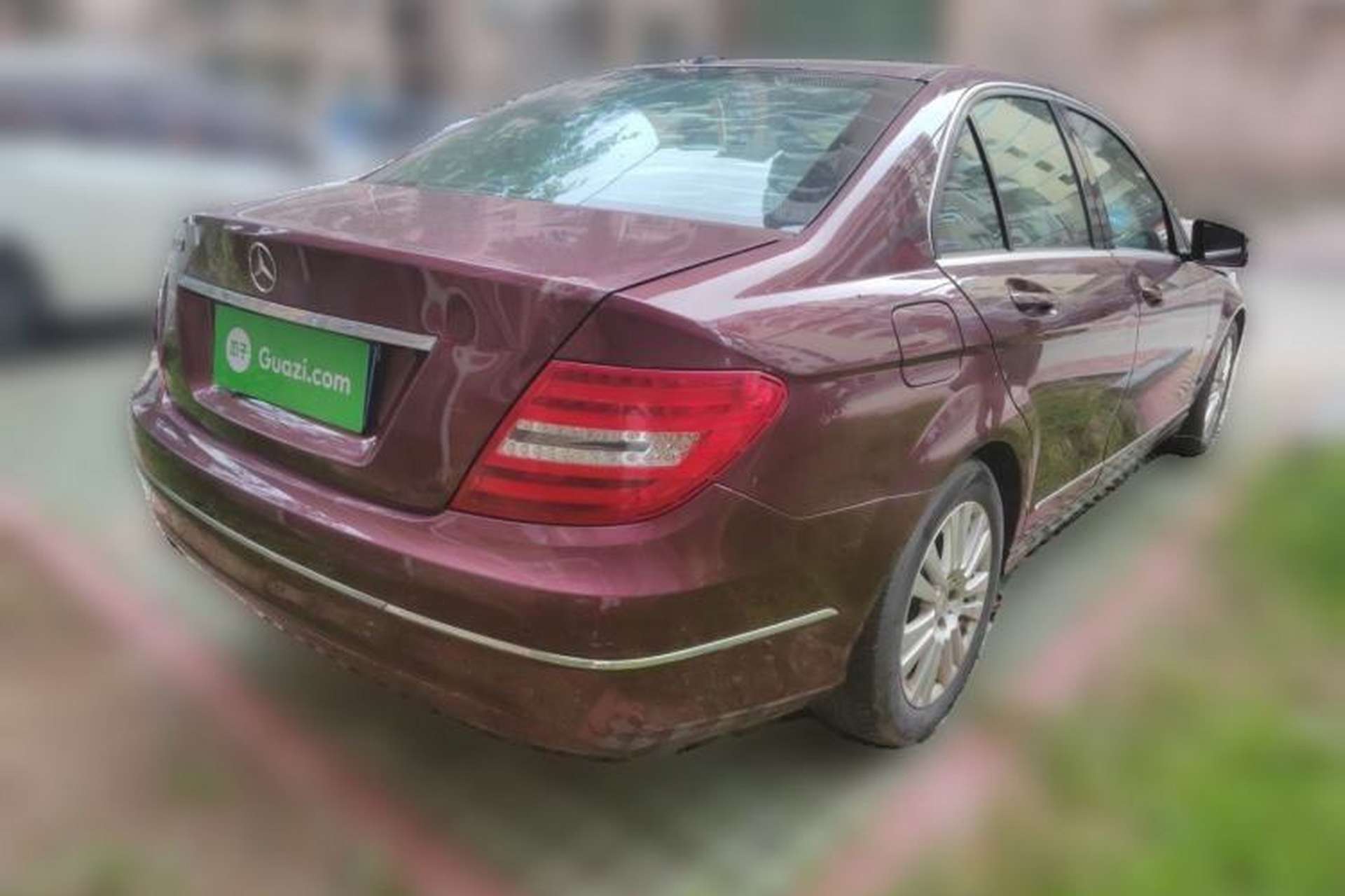 Used Mercedes-Benz C-Class 2011 C 200 CGI Elegant Model Rear Right 45 Deg