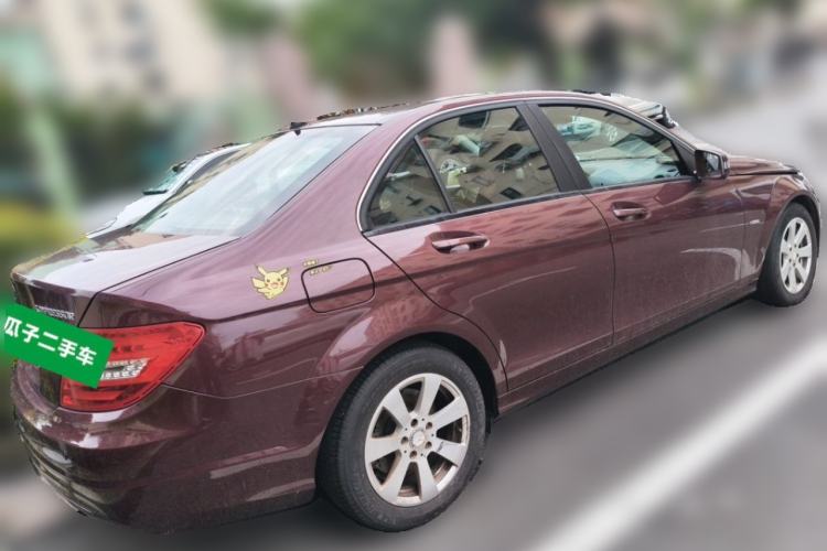 Used Mercedes-Benz C-Class 2011 C 180K Classic model Rear Right 45 Deg