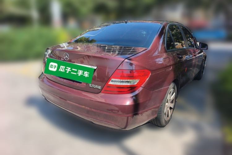 Used Mercedes-Benz C-Class 2011 C 180K Classic model Rear Right 45 Deg