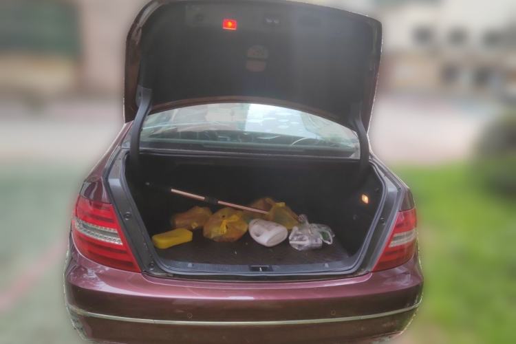 Used Mercedes-Benz C-Class 2011 C 200 CGI Elegant Model Trunk
