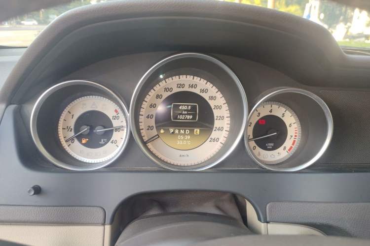 Used Mercedes-Benz C-Class 2011 C 200 CGI Elegant Model Instrument Cluster