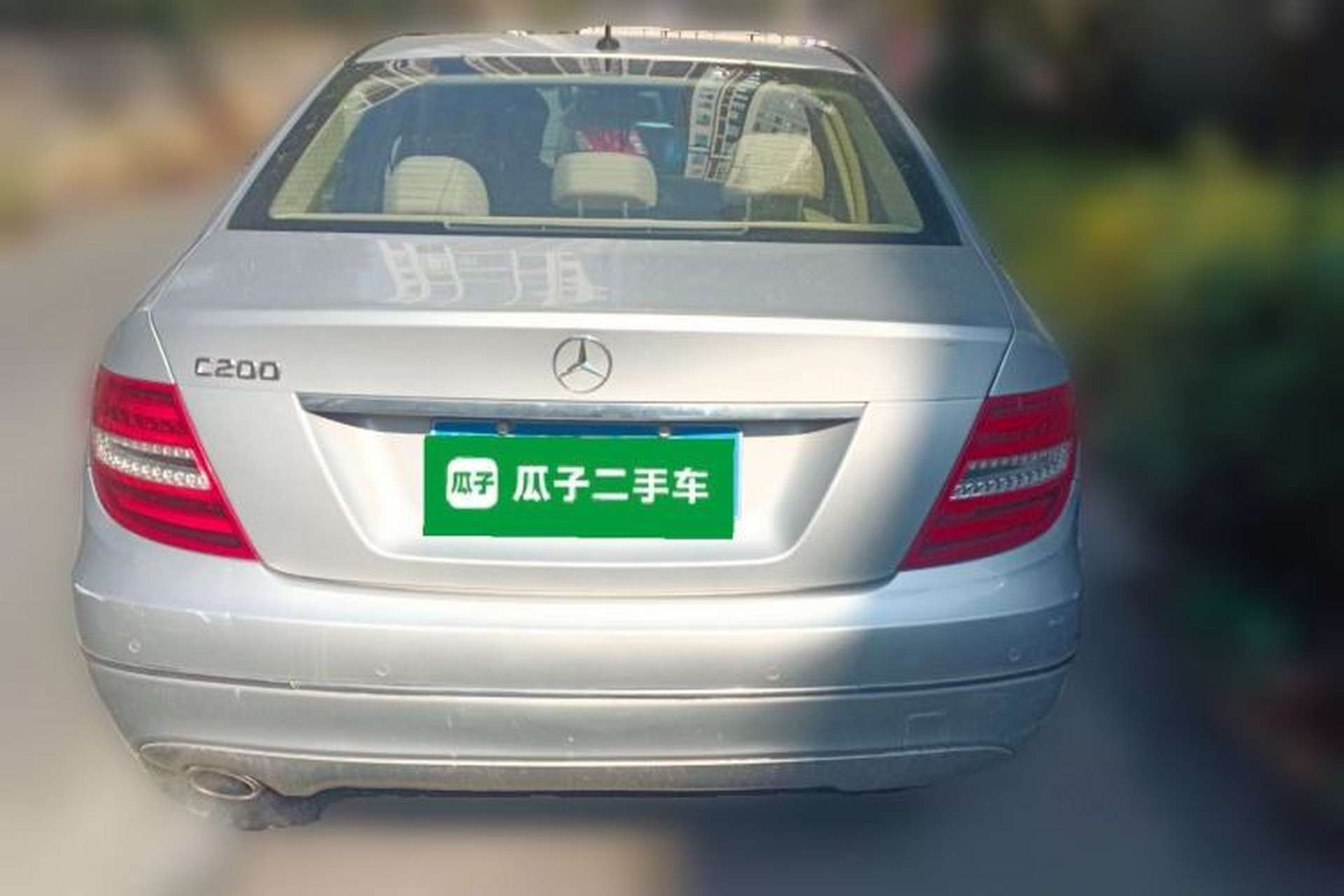 Used Mercedes-Benz C-Class 2011 C 200 CGI Elegant Model Rear