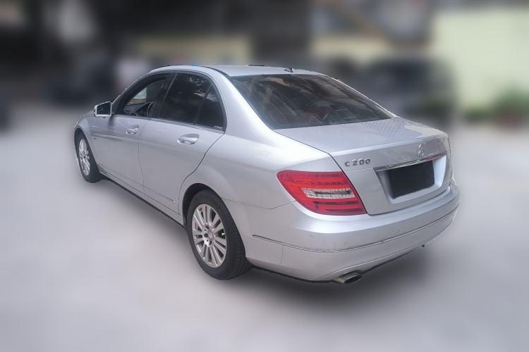 Used Mercedes-Benz C-Class 2011 C 200 CGI Elegant Model Rear Left 45 Deg