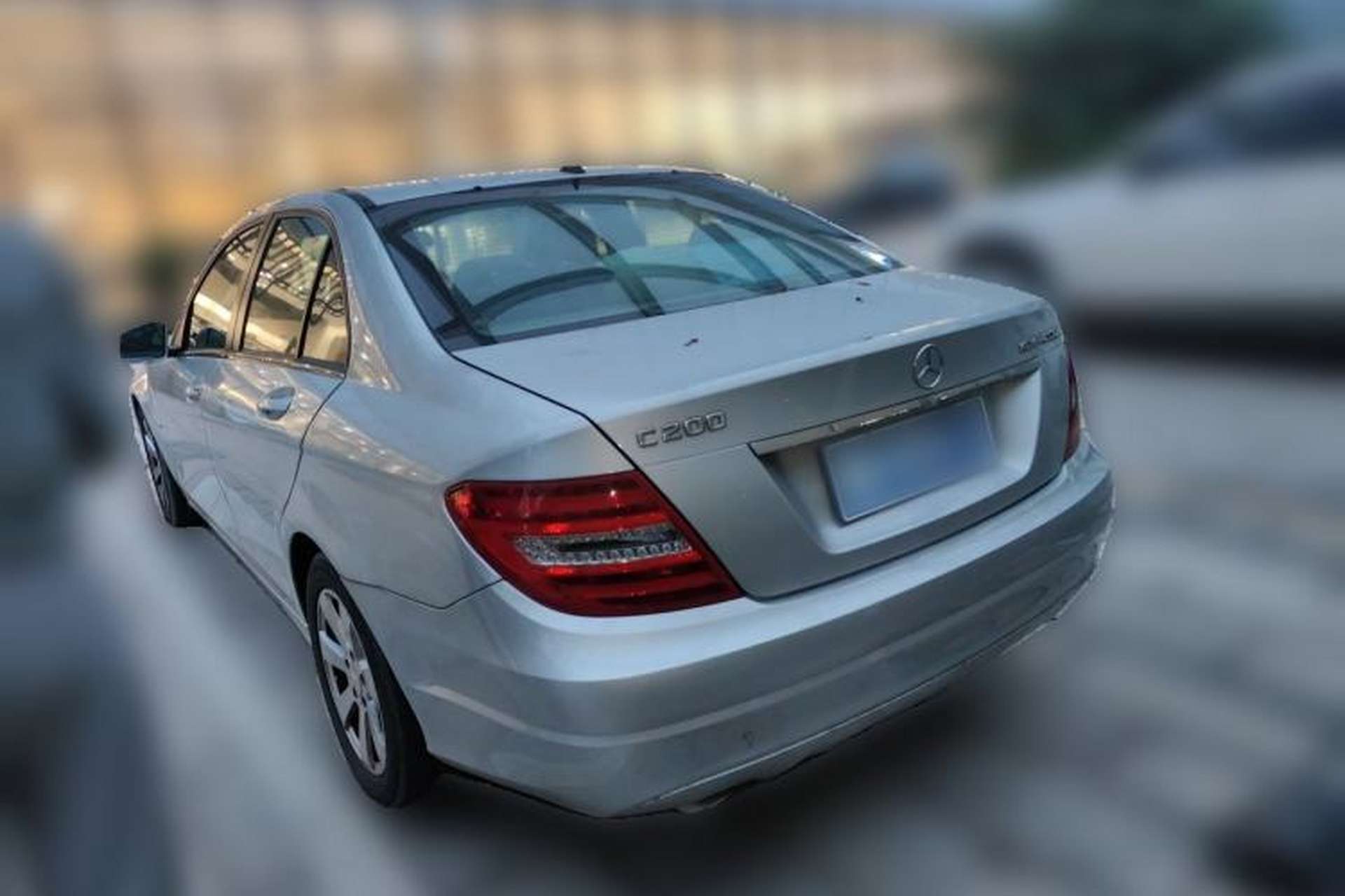 Used Mercedes-Benz C-Class 2011 C 180K Classic model Rear Left 45 Deg