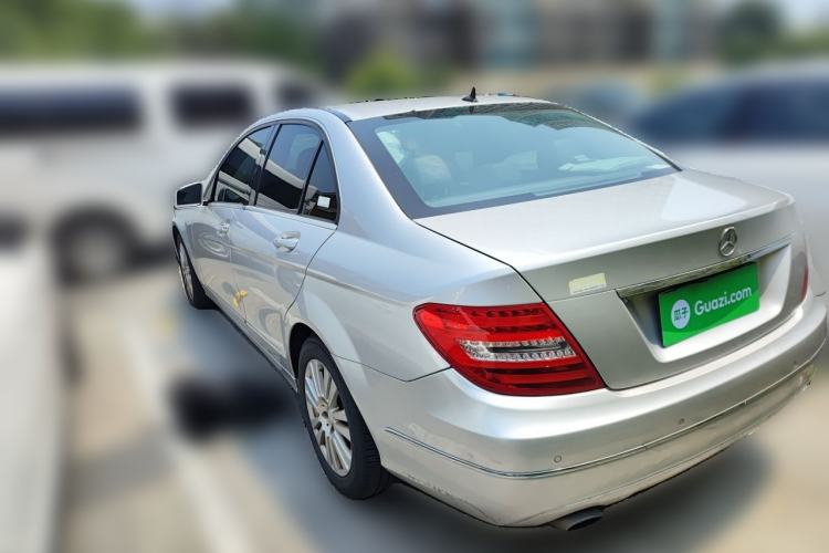 Used Mercedes-Benz C-Class 2011 C 200 CGI Elegant Model Rear Left 45 Deg