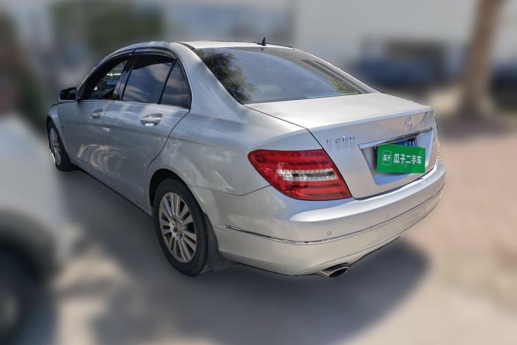 Used Mercedes-Benz C-Class 2011 C 200 CGI Elegant Model Rear Left 45 Deg