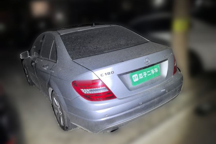 Used Mercedes-Benz C-Class 2011 C 180K Classic model Rear Left 45 Deg
