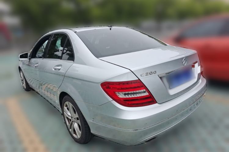 Used Mercedes-Benz C-Class 2011 C 200 CGI Elegant Model Rear Left 45 Deg