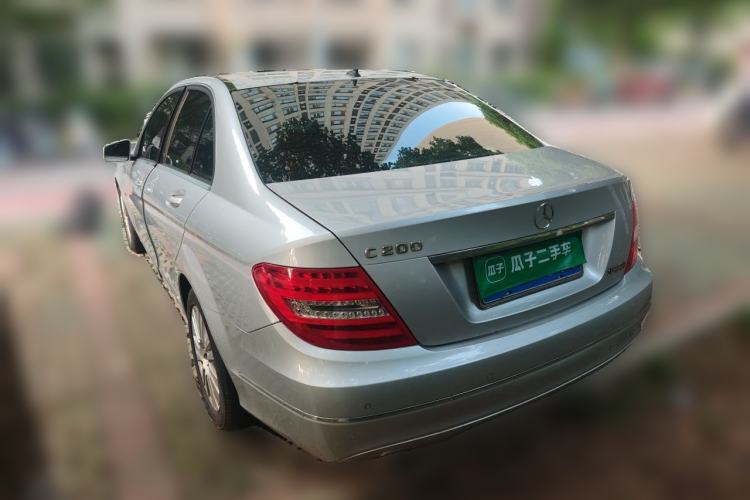 Used Mercedes-Benz C-Class 2011 C 200 CGI Elegant Model Rear Left 45 Deg