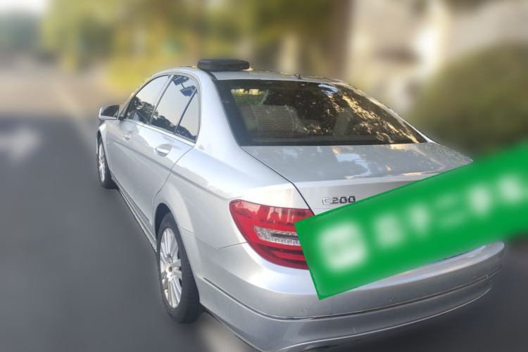 Used Mercedes-Benz C-Class 2011 C 200 CGI Elegant Model Rear Left 45 Deg