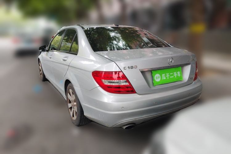 Used Mercedes-Benz C-Class 2011 C 180K Classic model Rear Left 45 Deg