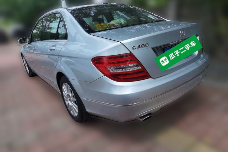 Used Mercedes-Benz C-Class 2011 C 200 CGI Elegant Model Rear Left 45 Deg