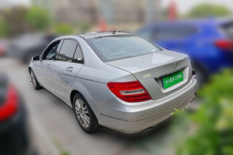 Used Mercedes-Benz C-Class 2011 C 200 CGI Elegant Model Rear Left 45 Deg
