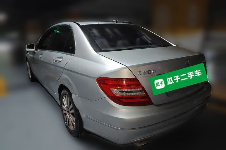 Used Mercedes-Benz C-Class 2011 C 200 CGI Elegant Model Rear Left 45 Deg