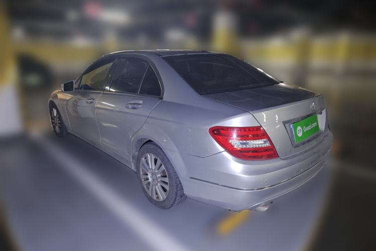 Used Mercedes-Benz C-Class 2011 C 200 CGI Elegant Model Rear Left 45 Deg