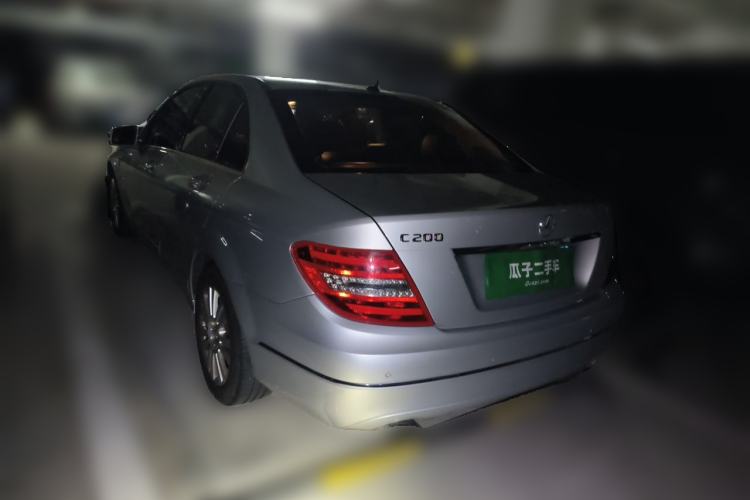 Used Mercedes-Benz C-Class 2011 C 200 CGI Elegant Model Rear Left 45 Deg