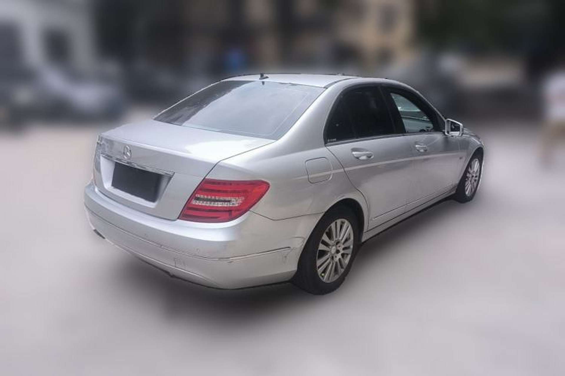 Used Mercedes-Benz C-Class 2011 C 200 CGI Elegant Model Rear Right 45 Deg