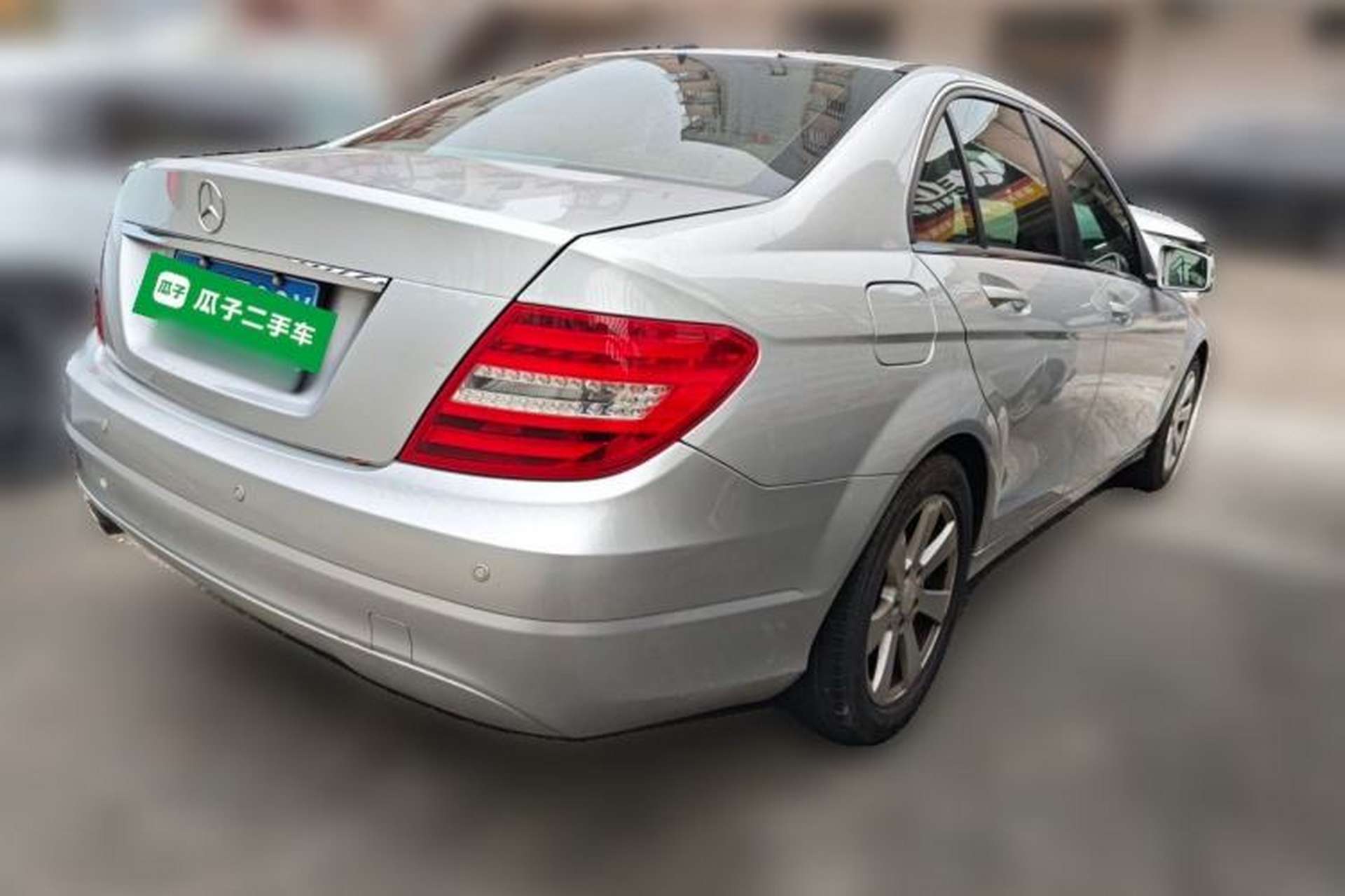 Used Mercedes-Benz C-Class 2011 C 180K Classic model Rear Right 45 Deg