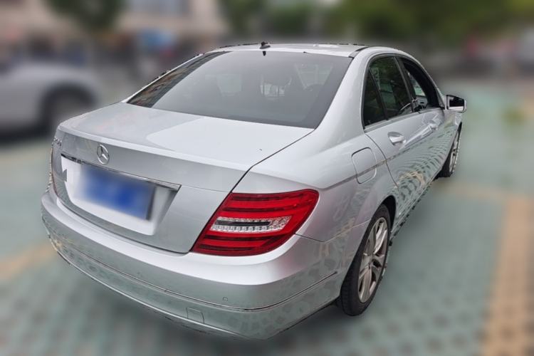Used Mercedes-Benz C-Class 2011 C 200 CGI Elegant Model Rear Right 45 Deg