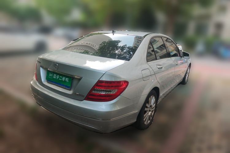 Used Mercedes-Benz C-Class 2011 C 200 CGI Elegant Model Rear Right 45 Deg