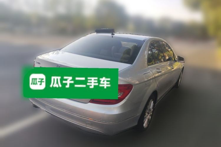 Used Mercedes-Benz C-Class 2011 C 200 CGI Elegant Model Rear Right 45 Deg