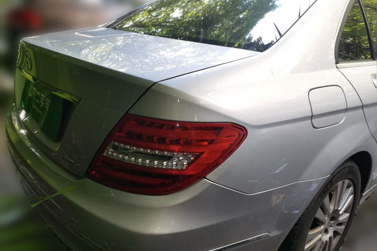 Used Mercedes-Benz C-Class 2011 C 200 CGI Elegant Model Rear Right 45 Deg