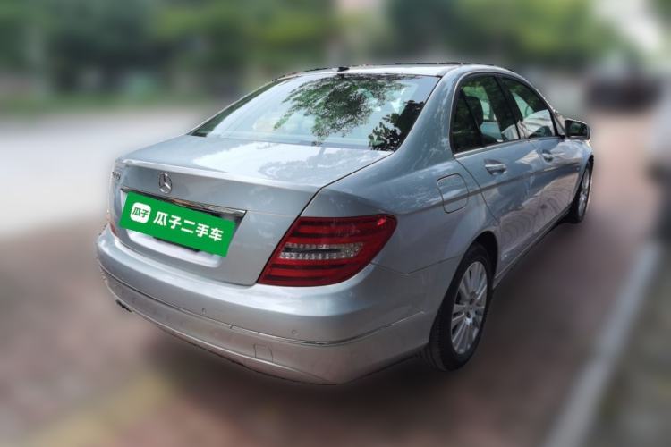 Used Mercedes-Benz C-Class 2011 C 200 CGI Elegant Model Rear Right 45 Deg