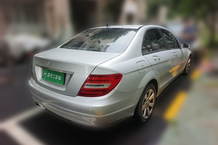 Used Mercedes-Benz C-Class 2011 C 180K Classic model Rear Right 45 Deg
