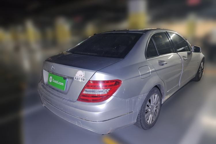 Used Mercedes-Benz C-Class 2011 C 200 CGI Elegant Model Rear Right 45 Deg