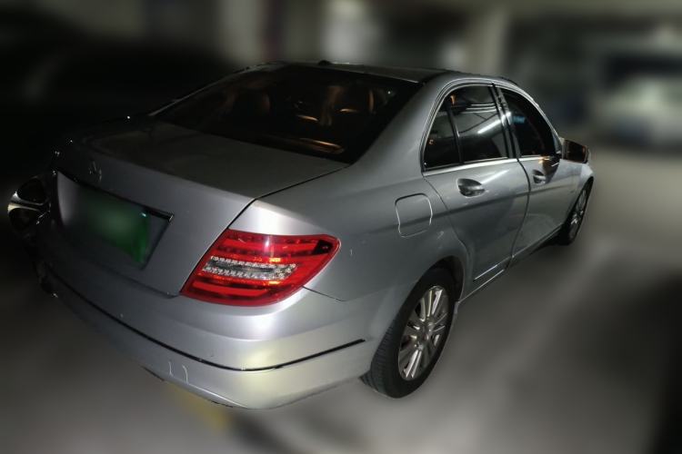 Used Mercedes-Benz C-Class 2011 C 200 CGI Elegant Model Rear Right 45 Deg