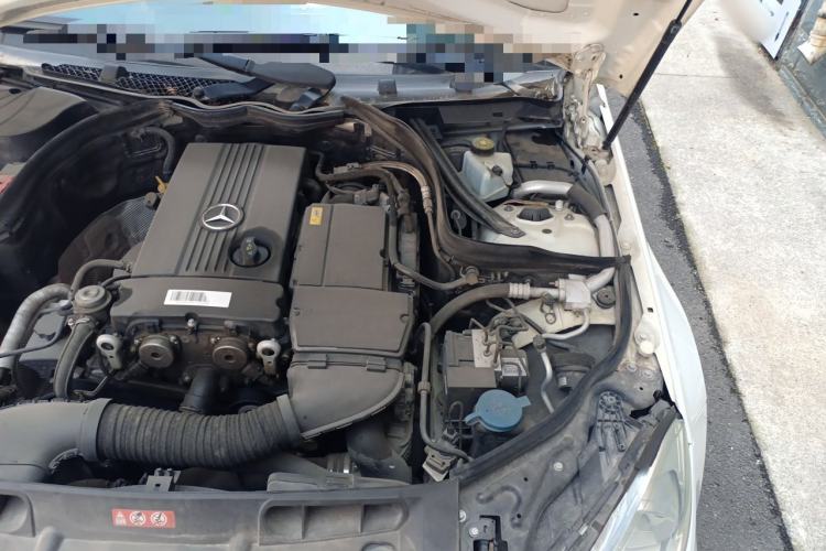 Used Mercedes-Benz C-Class 2011 C 180K Classic model Engine Bay Left